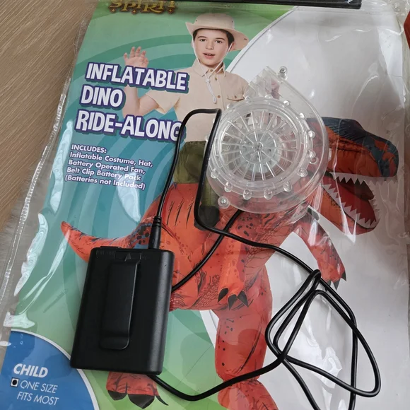 Spirit Inflatable Dino Ride-Along Costume - Picture 4 of 5